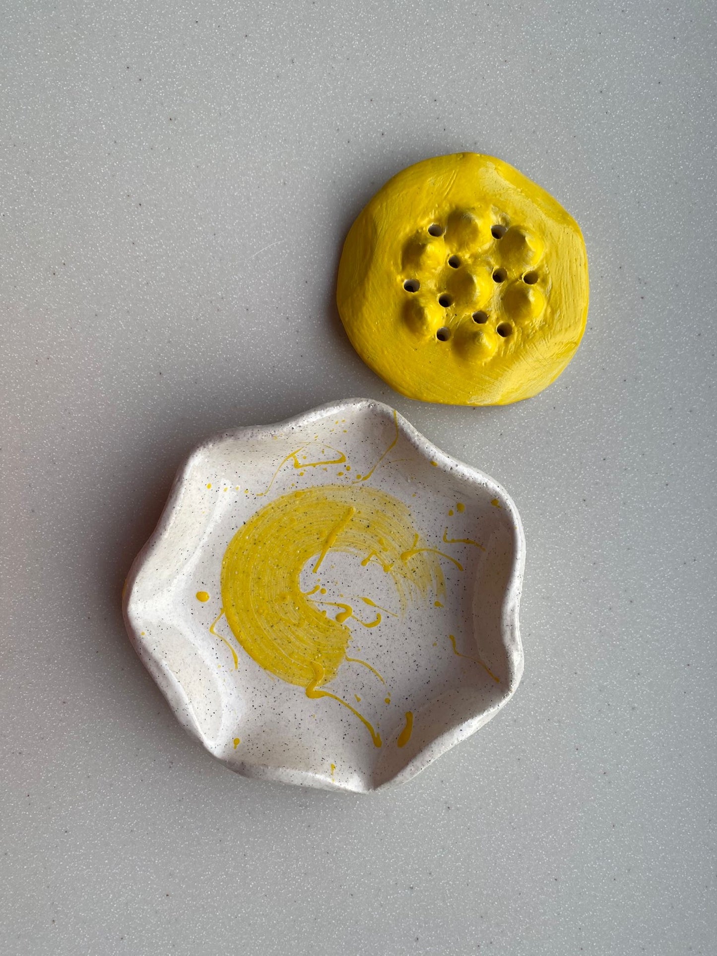 Portasapone in Ceramica scomponibile - colori assortiti
