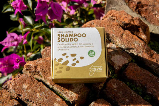 Shampoo Solido Curcuma e Zenzero