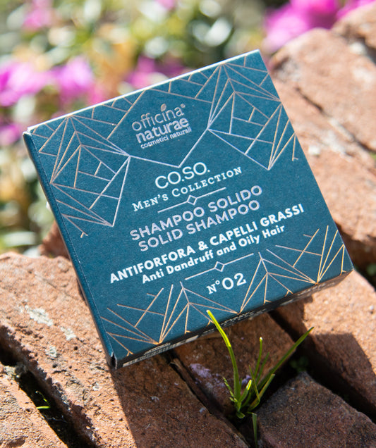 Shampoo Solido Uomo Antiforfora e Capelli Grassi
