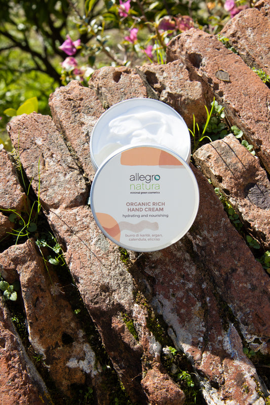 Crema mani bio ricca