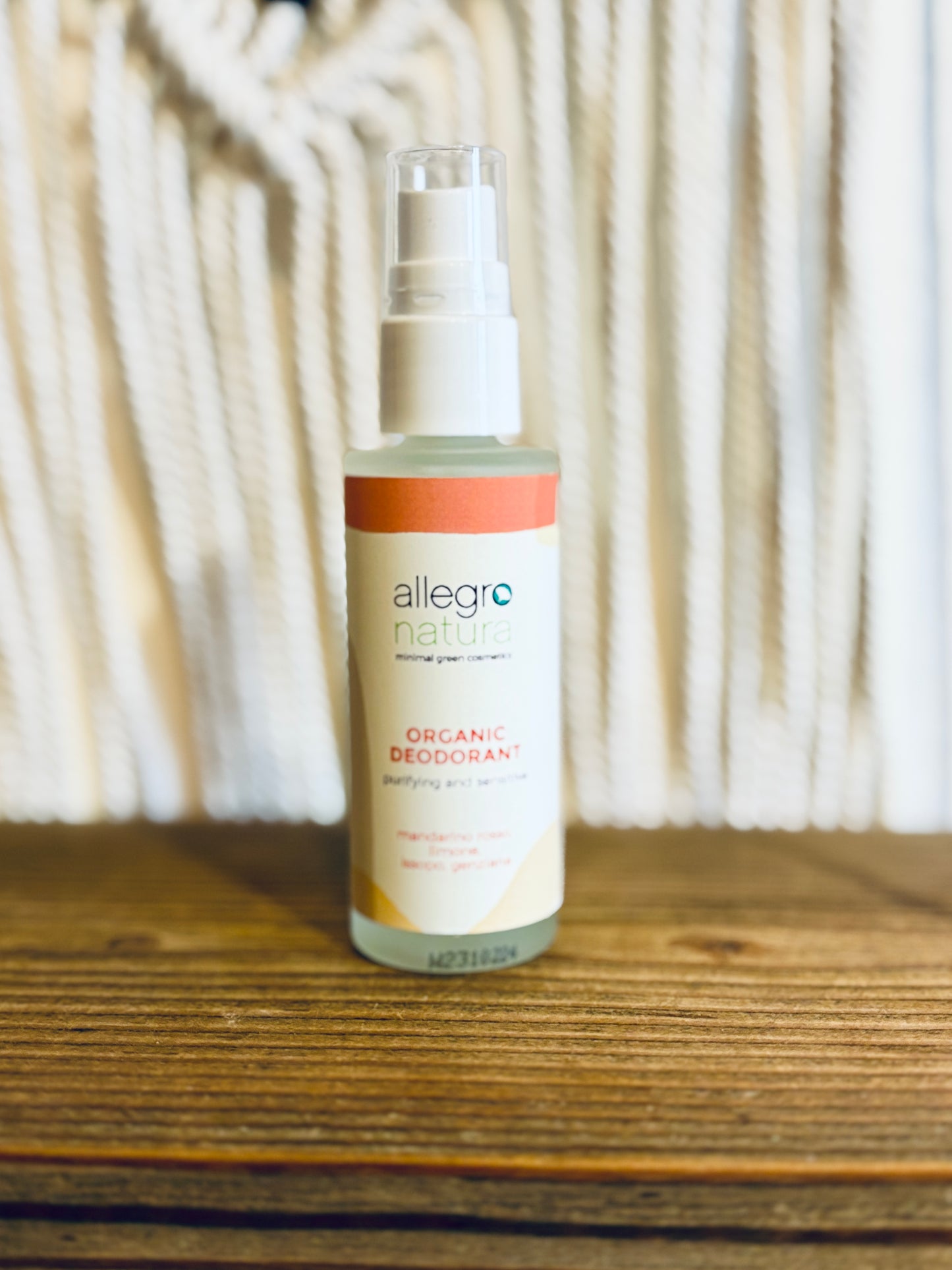 DEODORANTE BIO LIMONE E MANDARINO ROSSO