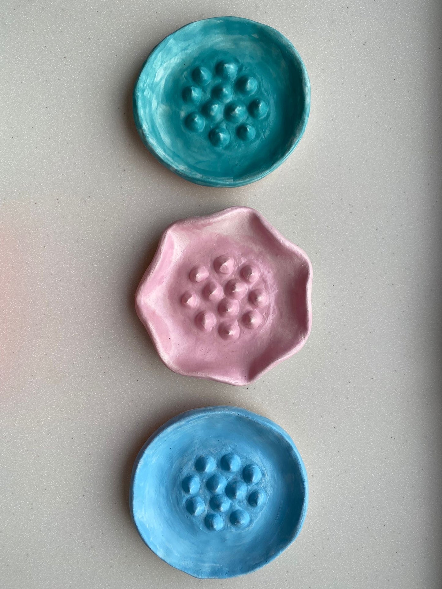 Portasapone Ceramica colori assortiti